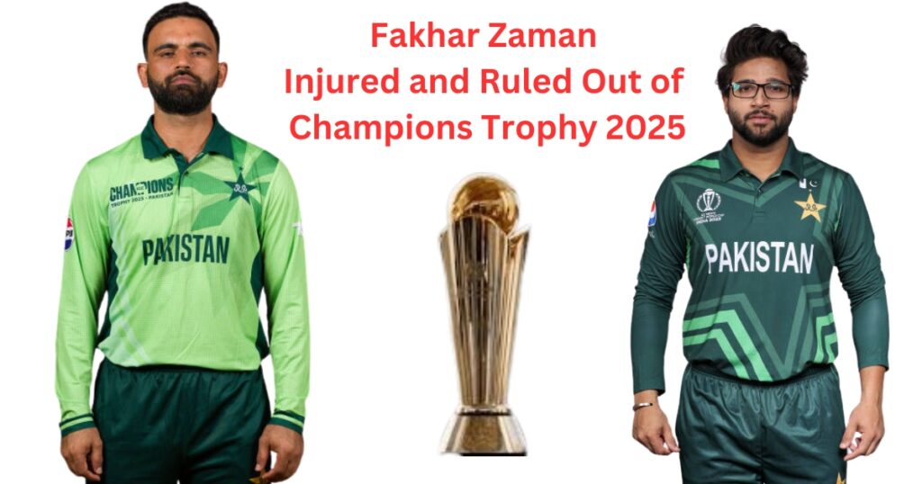 Imam-ul-Haq Steps In for Injured Fakhar Zaman in Champions Trophy Squad